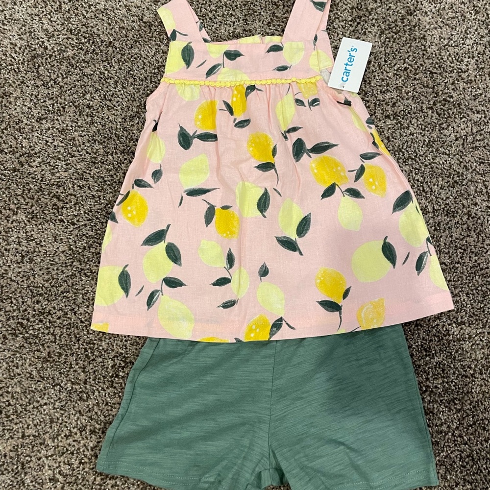 Brand New 5T Matching Outfit. New with Tags from Carter’s Store.